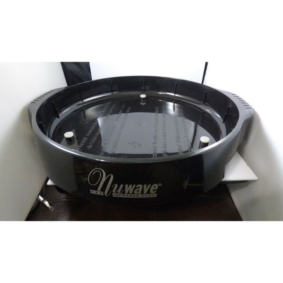 NuWave Pro Infrared Black Plastic Bottom Base Replacement Part Open Box New - Picture 1 of 11